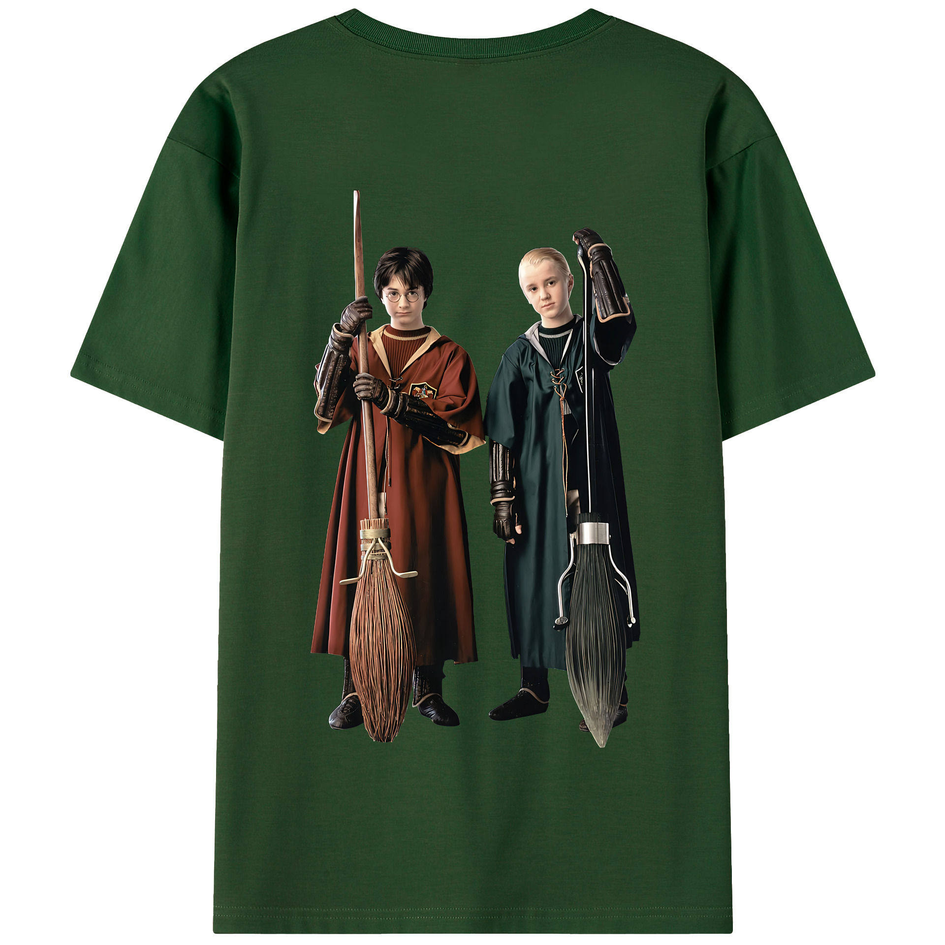 （画像用） Harry Potter ハリー・ポッターシリーズ 綿100％半袖Tシャツ（背面プリント）
